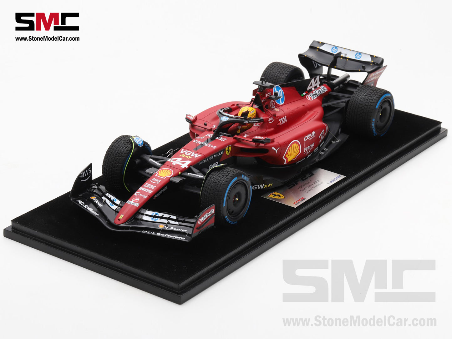 [Pre-Order] Ferrari F1 SF-23 #44 Lewis Hamilton Fiorano Test 2025 Looksmart 1:18 LS18F1073