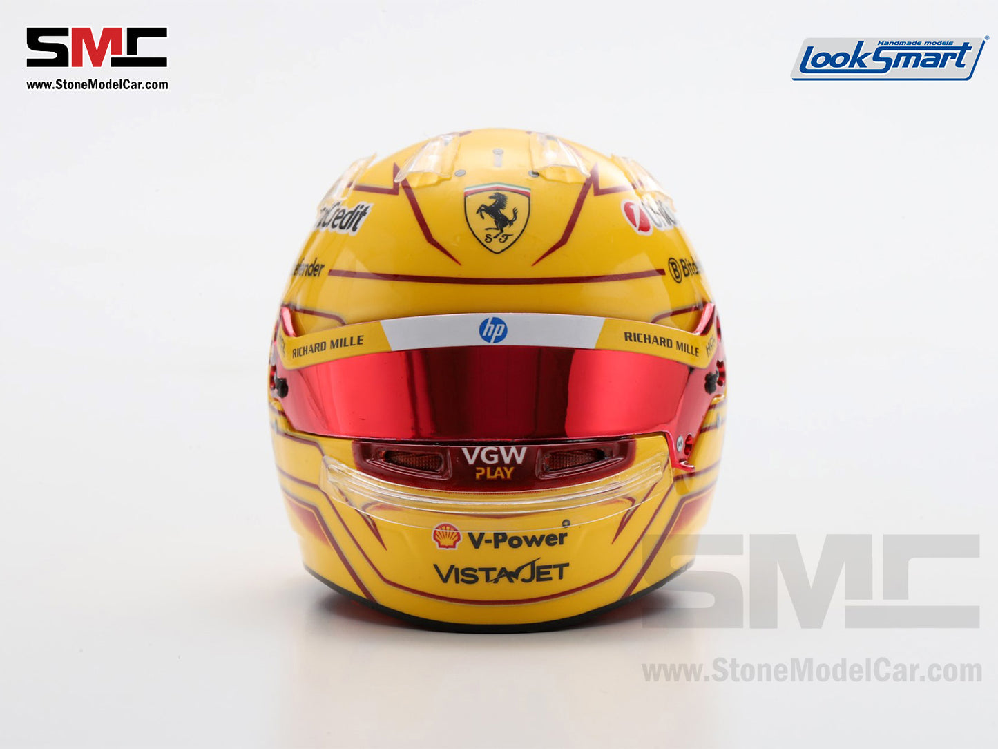 [Pre-Order] Ferrari F1 SF-25 #44 Lewis Hamilton Season 2025 Looksmart 1:5 Helmet