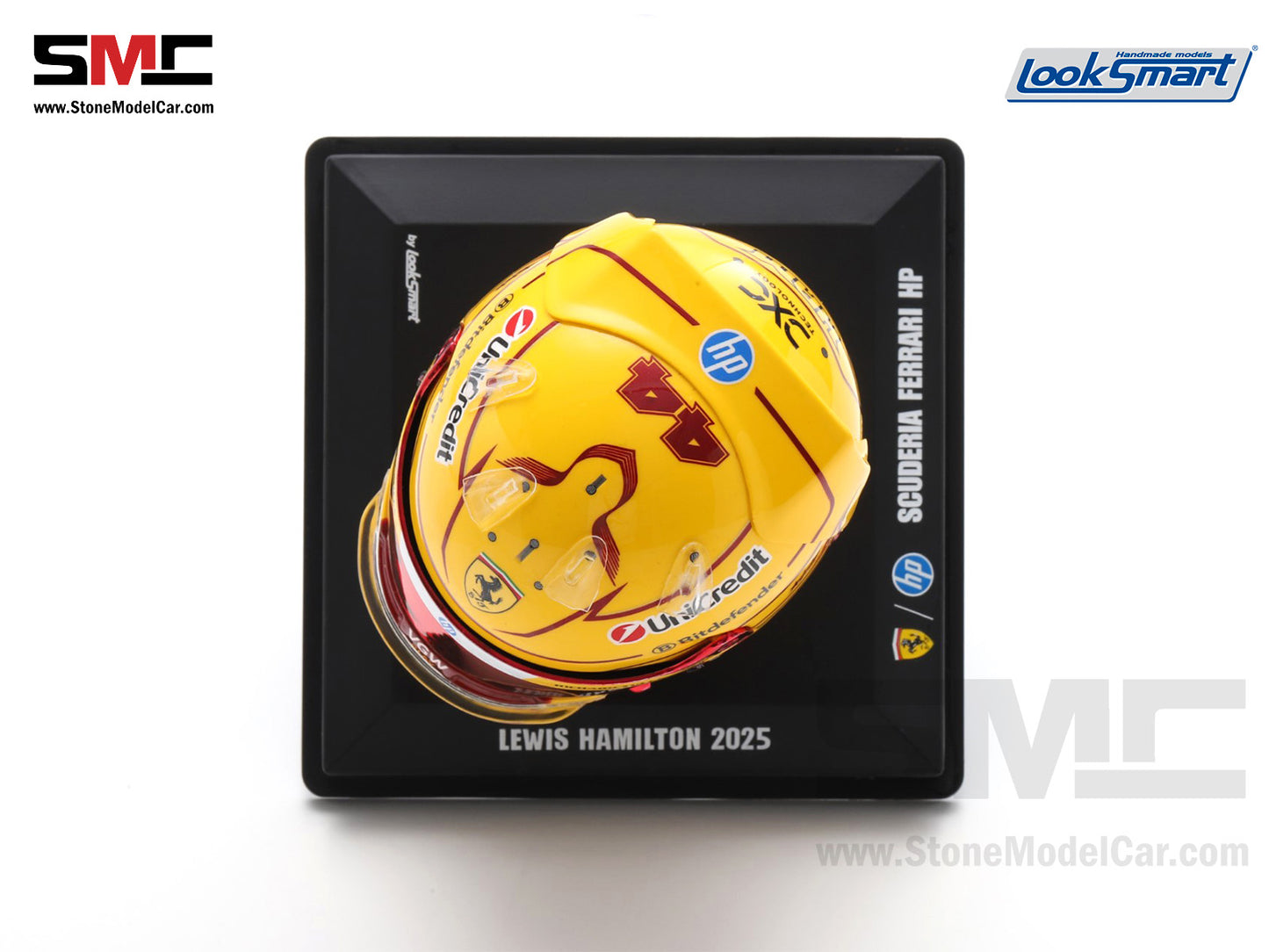 [Pre-Order] Ferrari F1 SF-25 #44 Lewis Hamilton Season 2025 Looksmart 1:5 Helmet