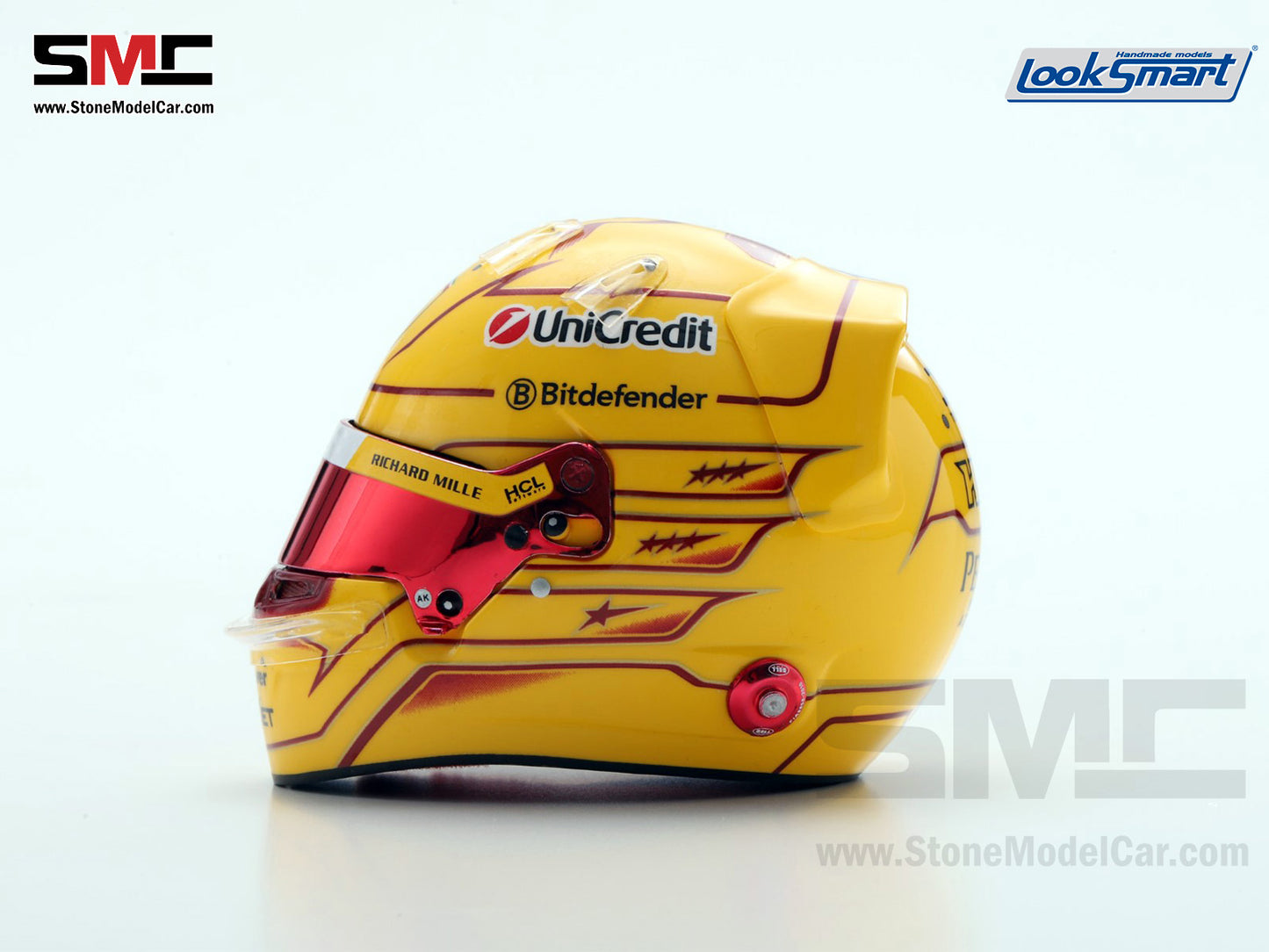 [Pre-Order] Ferrari F1 SF-25 #44 Lewis Hamilton Season 2025 Looksmart 1:5 Helmet