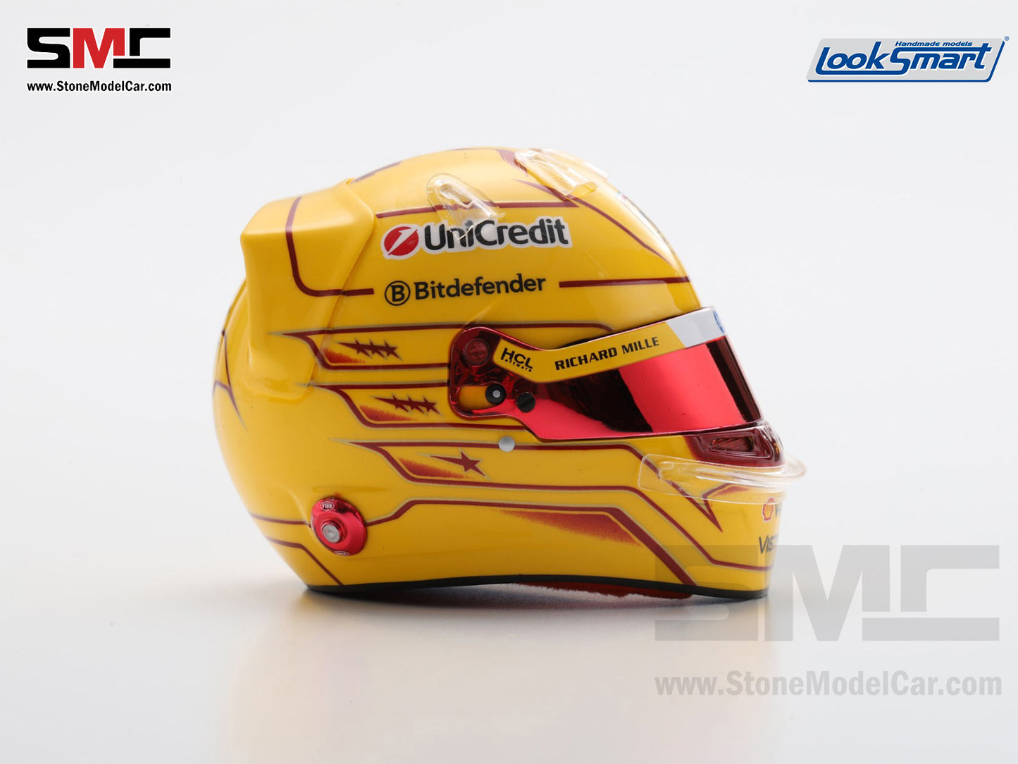[Pre-Order] Ferrari F1 SF-25 #44 Lewis Hamilton Season 2025 Looksmart 1:5 Helmet
