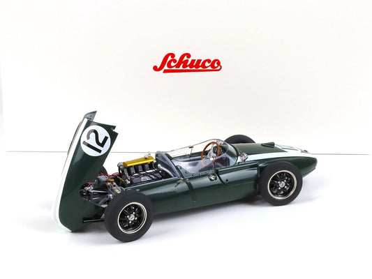 Cooper F1 T51 #12 Jack Brabham British GP Winner 1959 World Champion 1:18 Schuco