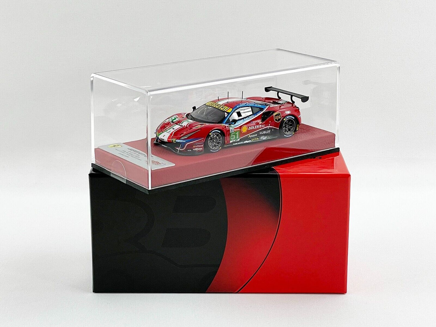 BBR PREMIUM 1:43 Ferrari 488 LM GTE PRO Team AF Corse #51 24H Le Mans 2020