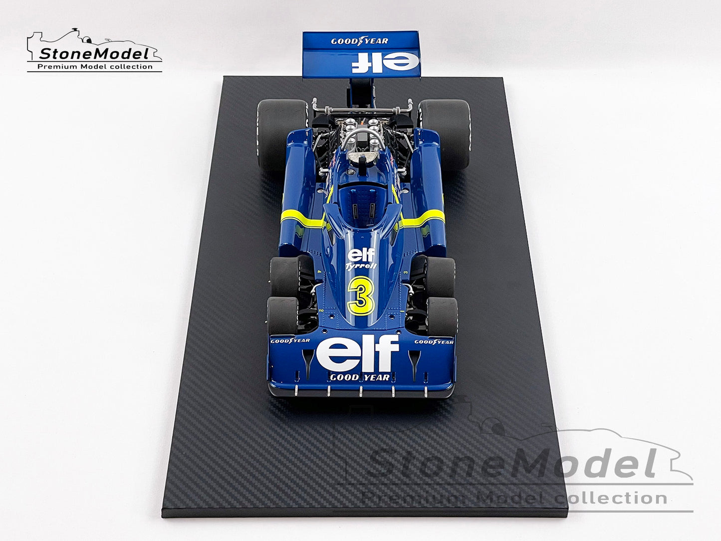 TSM TrueScale 1:12 Tyrrell F1 P34 #3 Jody Scheckter Sweden Winner 1976 6 Wheels