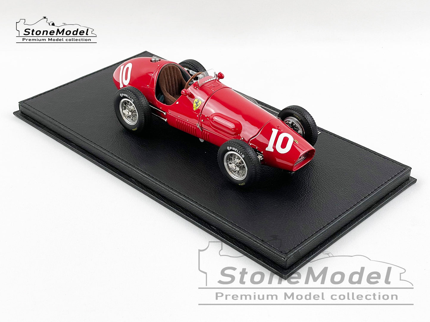 Ferrari F1 500F2 #10 Alberto Ascari Argentina GP 1953 World Champion 1:18 with Figure