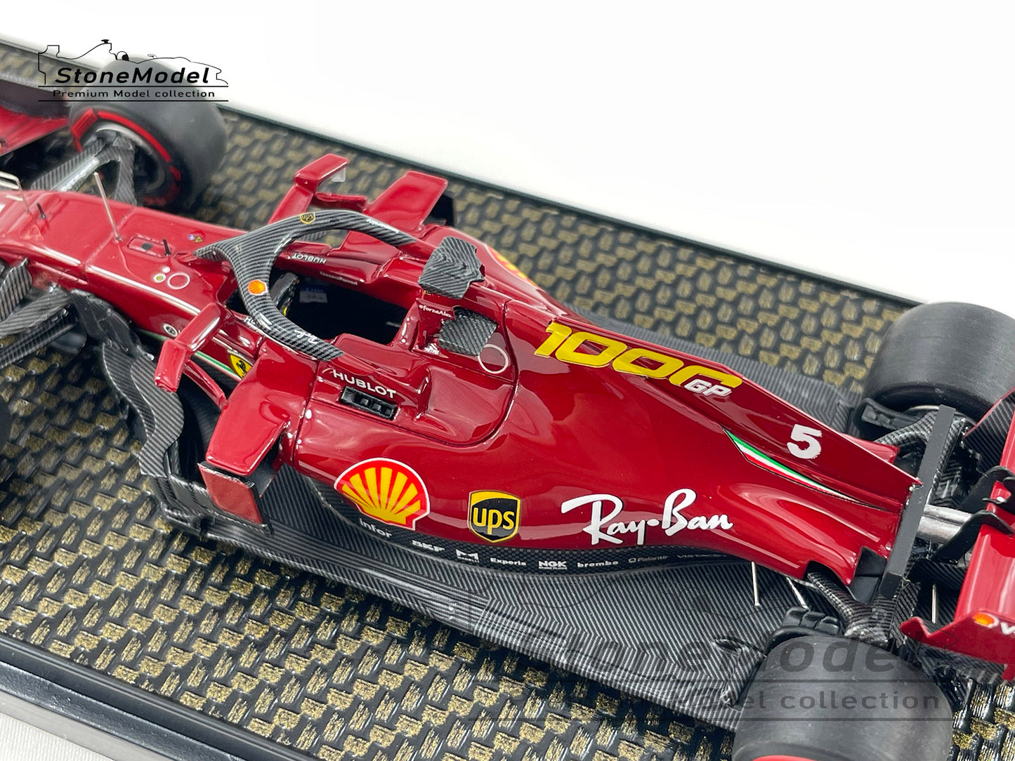 Ferrari F1 SF1000 #5 Sebastian Vettel Tuscan 2020 Mugello 1000th 1:43 BBR BBRC245B
