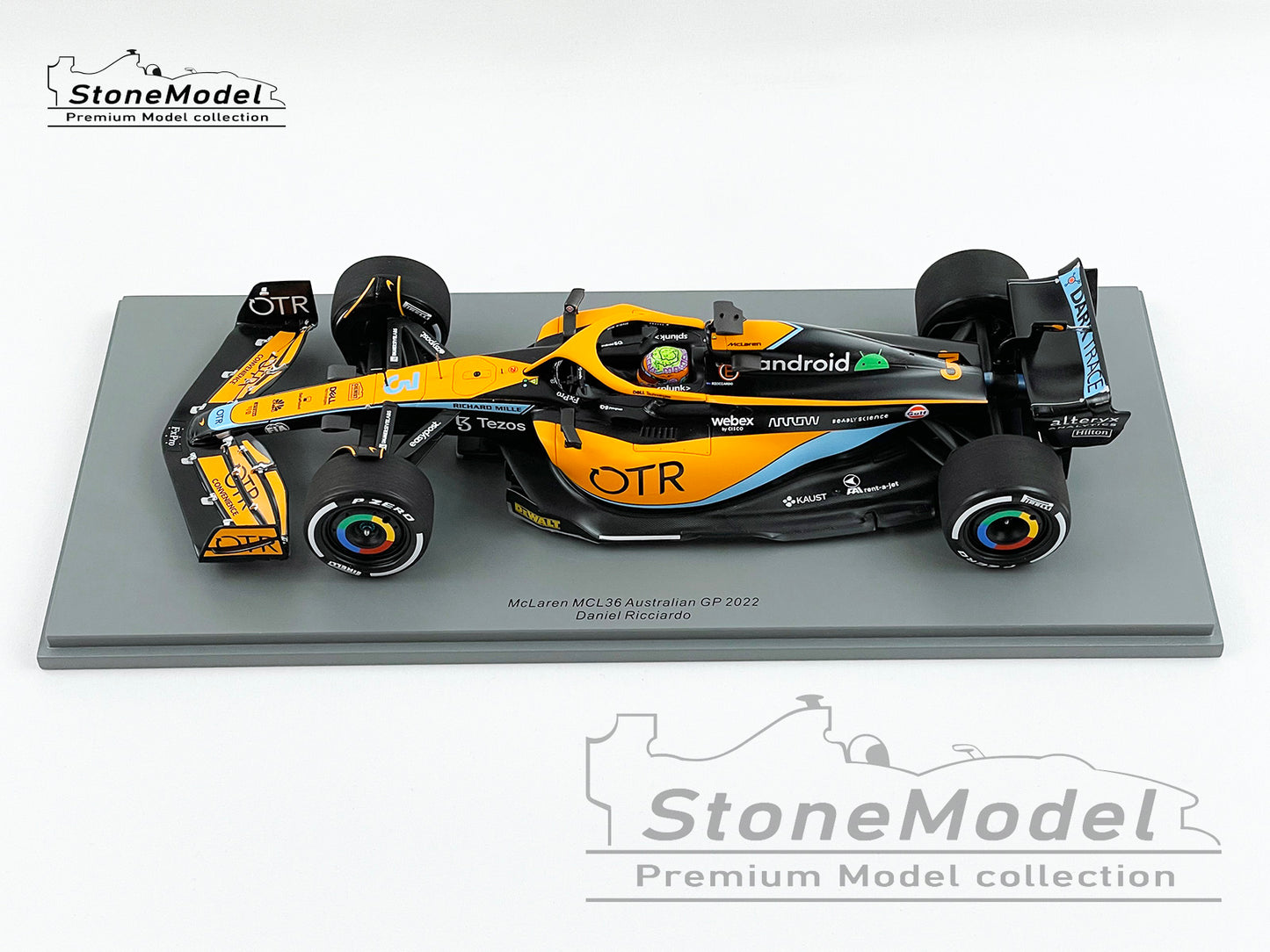 2022 Mclaren F1 MCL36 #3 Daniel Ricciardo Australia GP 1:18 Spark 18S758