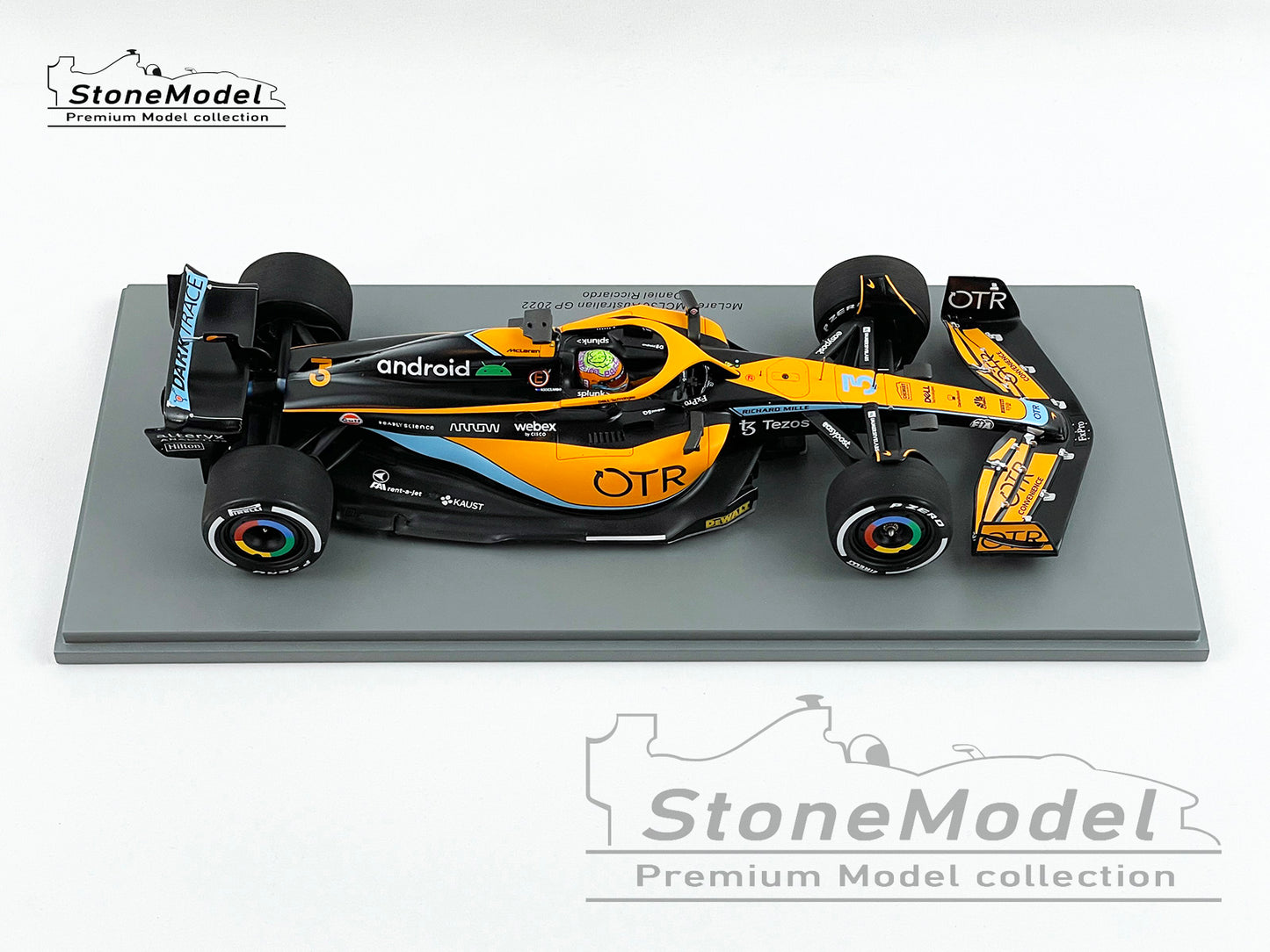 2022 Mclaren F1 MCL36 #3 Daniel Ricciardo Australia GP 1:18 Spark 18S758