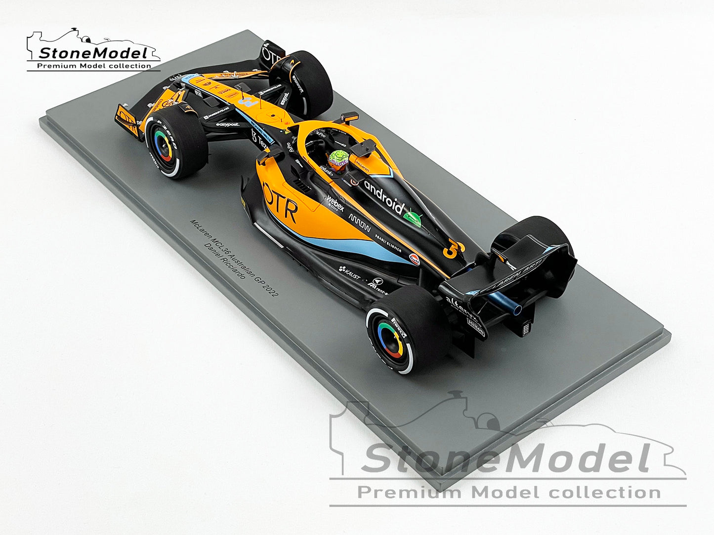 2022 Mclaren F1 MCL36 #3 Daniel Ricciardo Australia GP 1:18 Spark 18S758