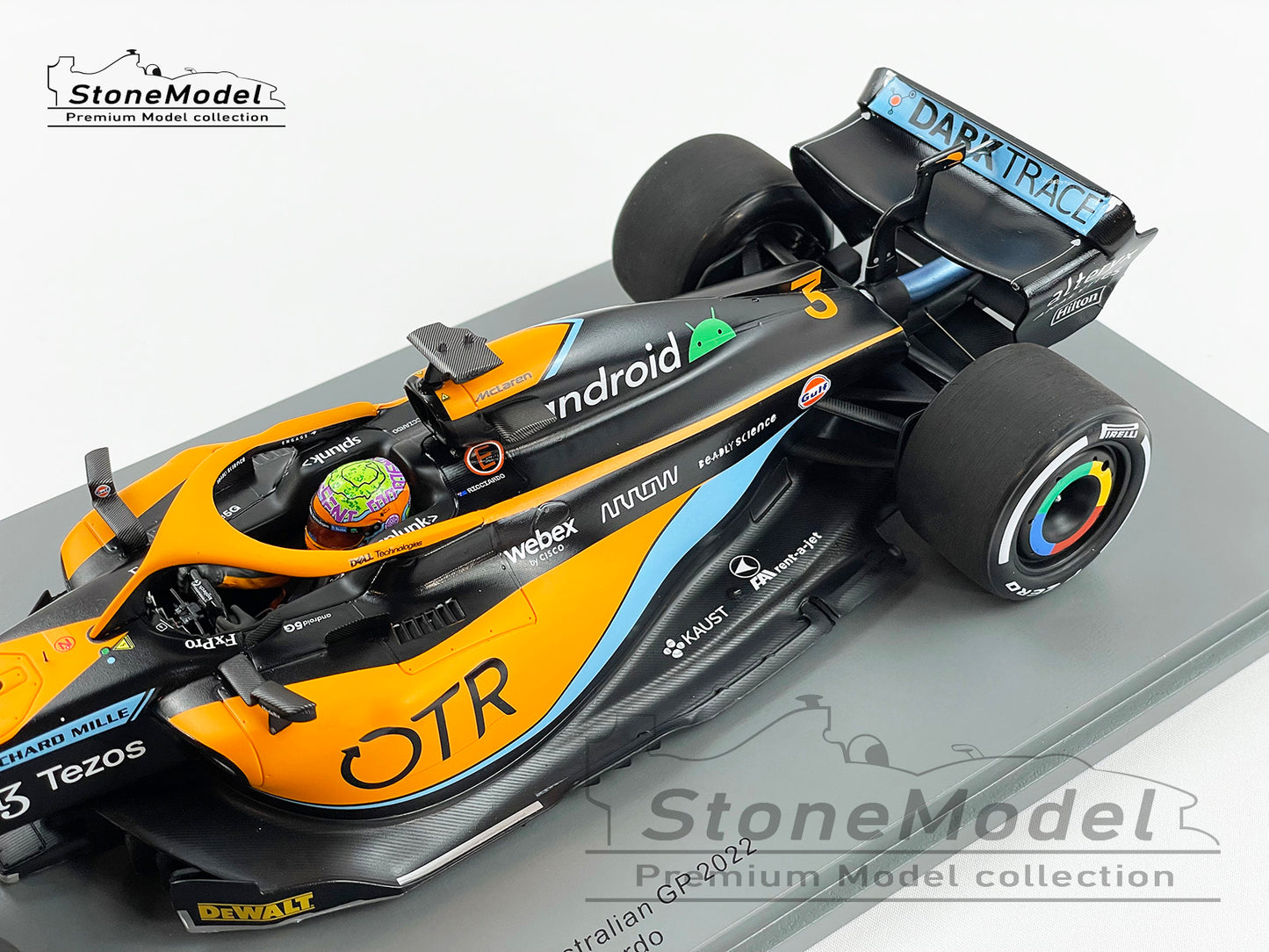 2022 Mclaren F1 MCL36 #3 Daniel Ricciardo Australia GP 1:18 Spark 18S758