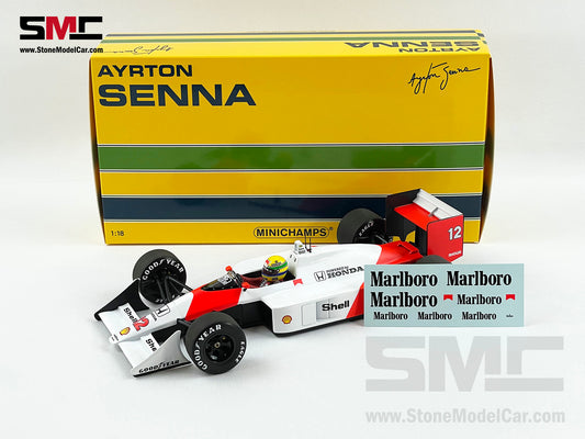 Mclaren F1 MP4/4 #12 Ayrton Senna Japan GP 1988 World Champion 1:18 MINICHAMPS