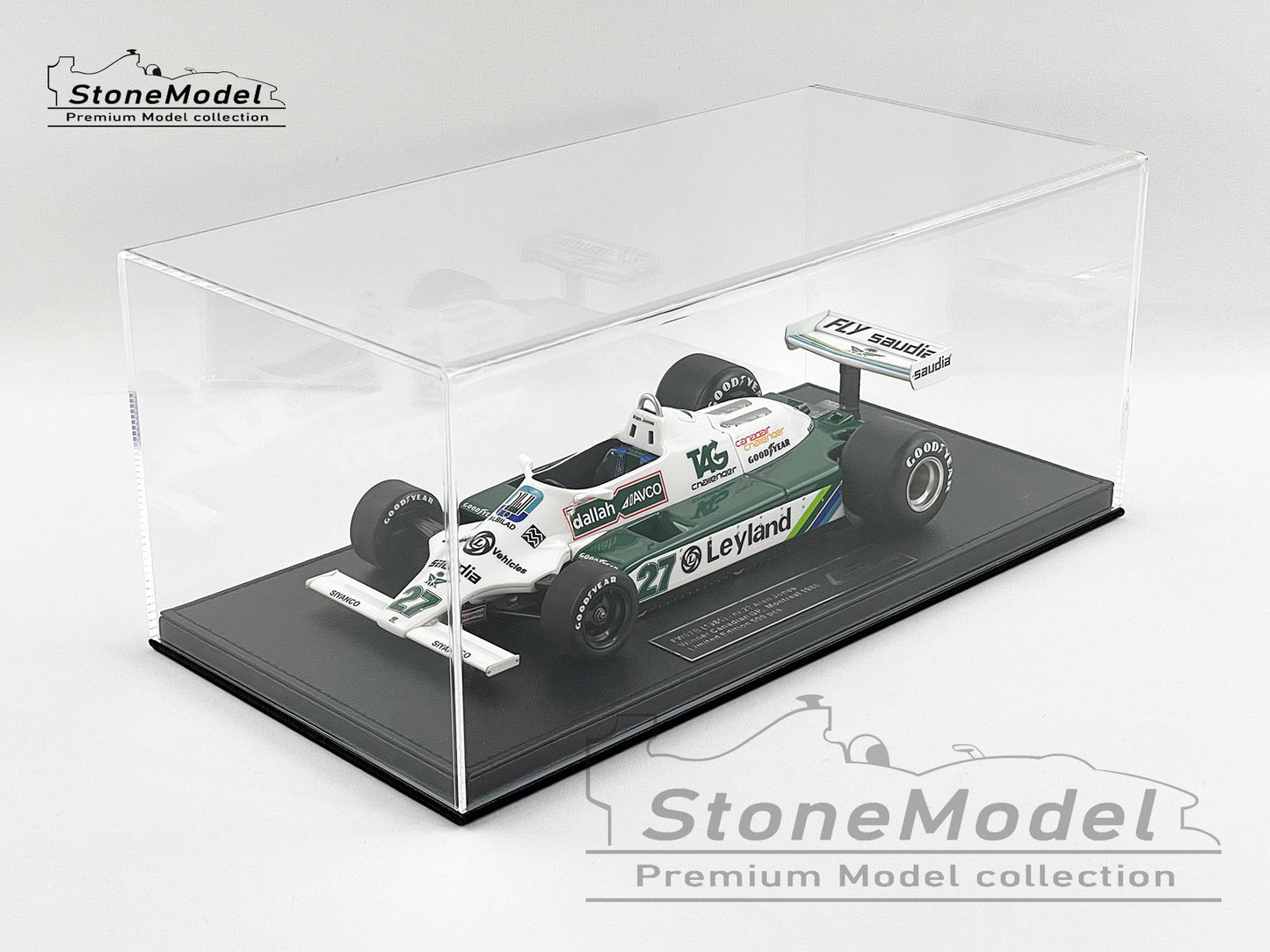 Williams F1 FW07B 27 Alan Jones Canadian GP 1980 World Champion 1:18 GP Replicas