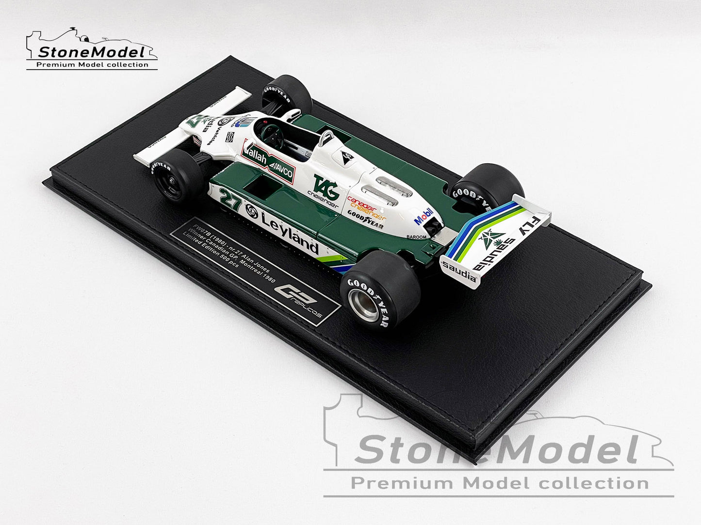 Williams F1 FW07B 27 Alan Jones Canadian GP 1980 World Champion 1:18 GP Replicas