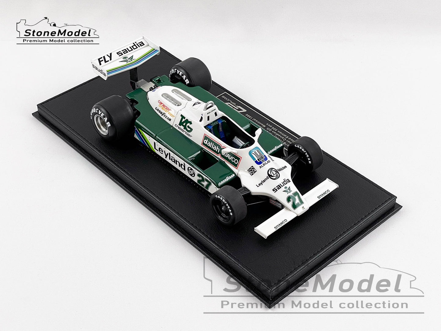 Williams F1 FW07B 27 Alan Jones Canadian GP 1980 World Champion 1:18 GP Replicas