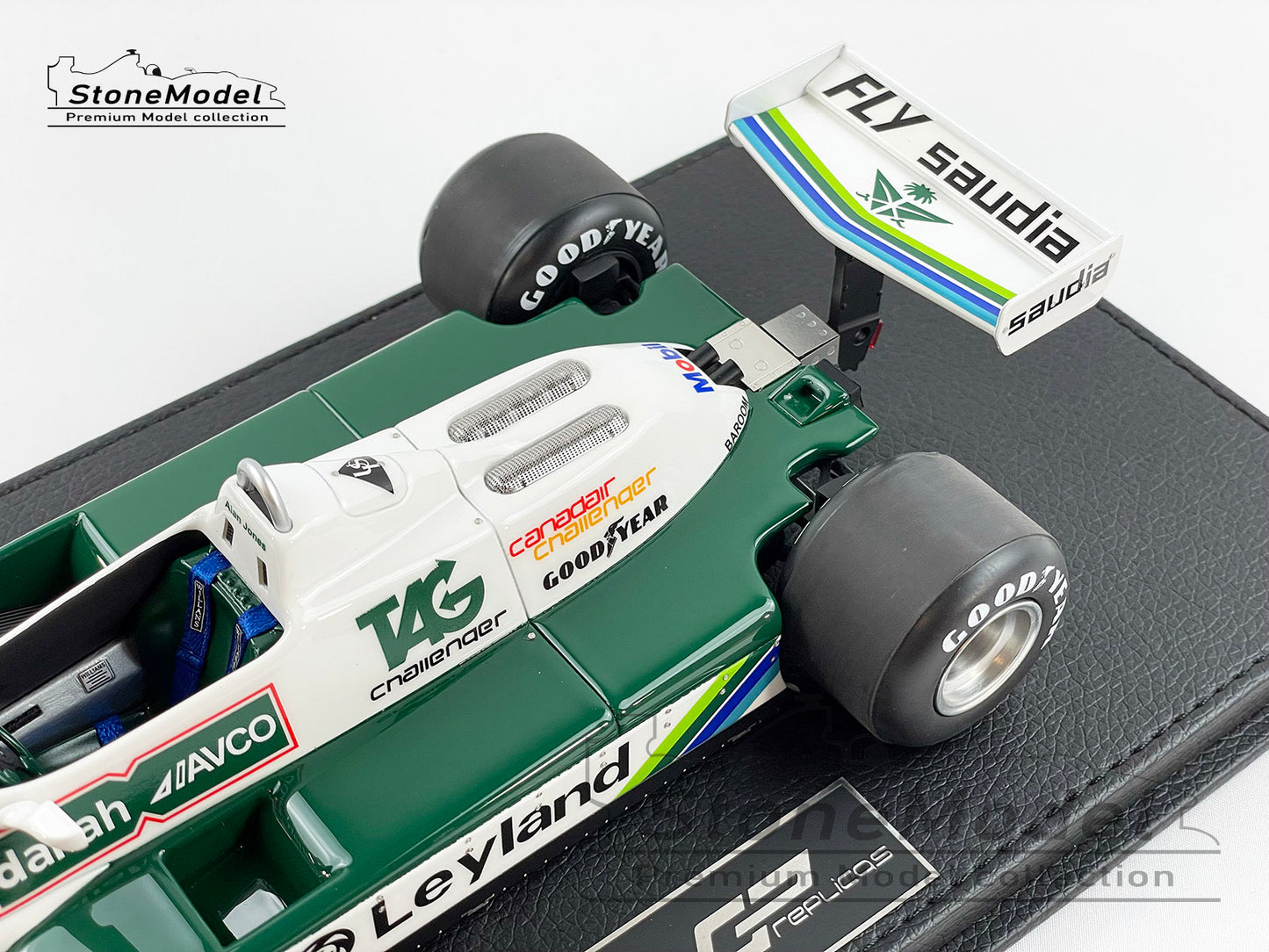 Williams F1 FW07B 27 Alan Jones Canadian GP 1980 World Champion 1:18 GP Replicas