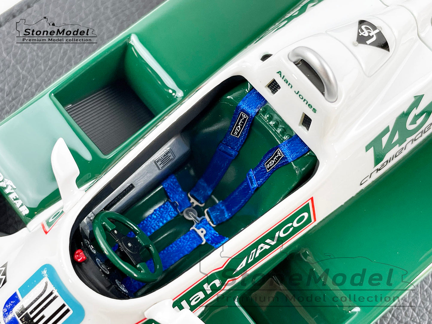 Williams F1 FW07B 27 Alan Jones Canadian GP 1980 World Champion 1:18 GP Replicas