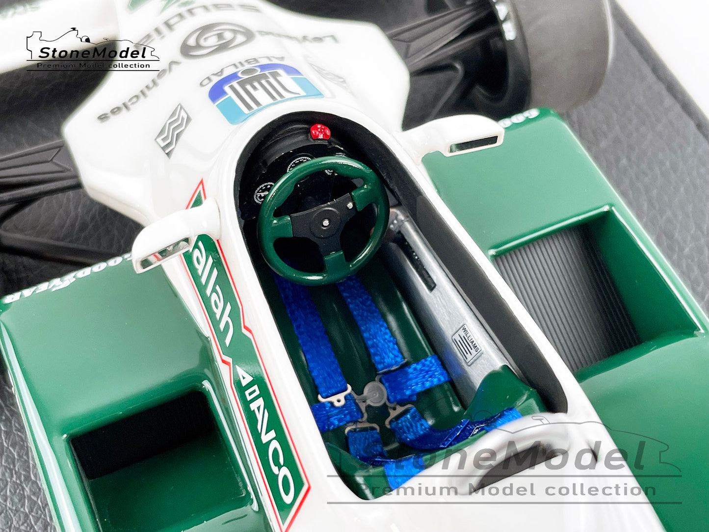 Williams F1 FW07B 27 Alan Jones Canadian GP 1980 World Champion 1:18 GP Replicas