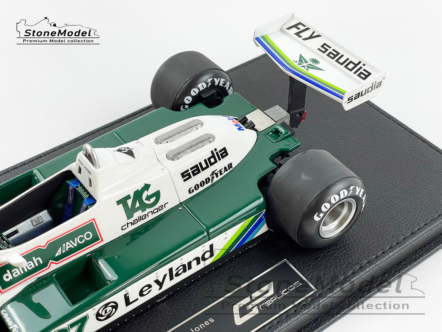 Williams F1 FW07B 27 Alan Jones French GP 1980 World Champion 1:18 GP Replicas