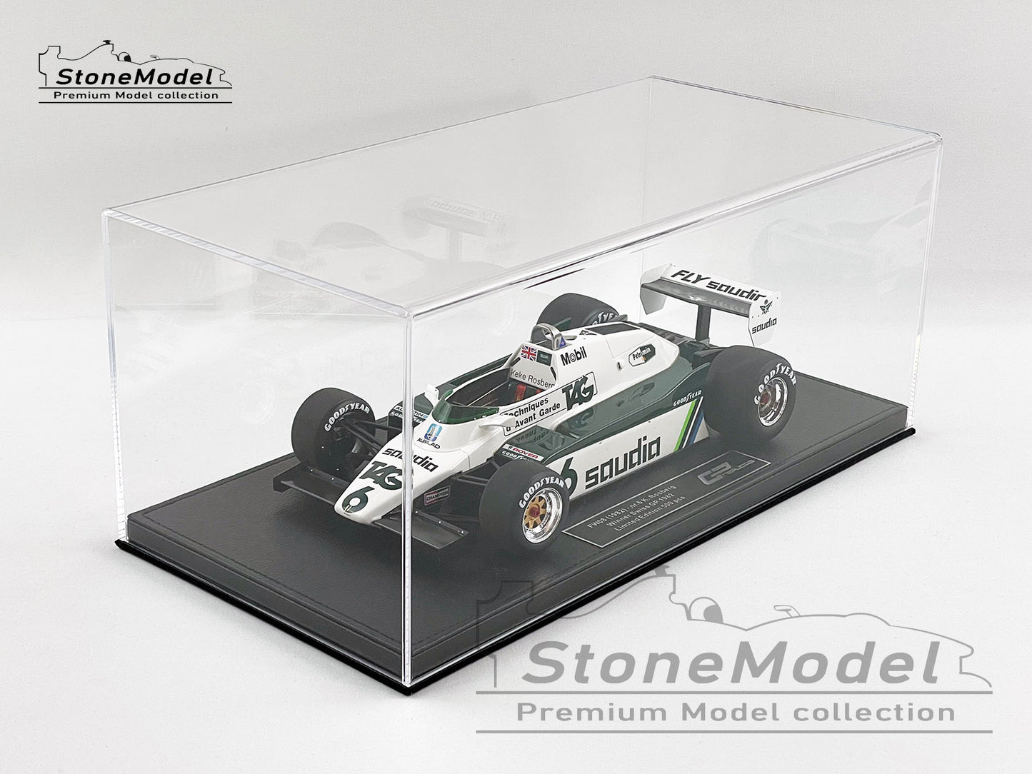Williams F1 FW08 #6 Keke Rosberg Swiss GP 1982 World Champion 1:18 GP Replicas