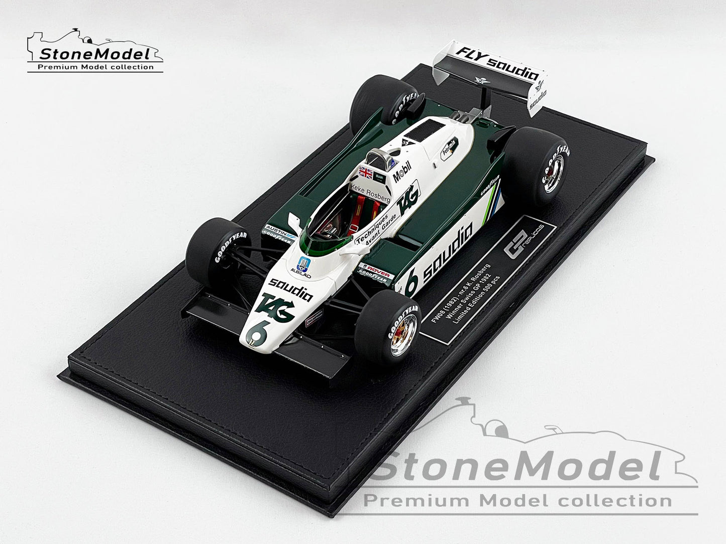 Williams F1 FW08 #6 Keke Rosberg Swiss GP 1982 World Champion 1:18 GP Replicas