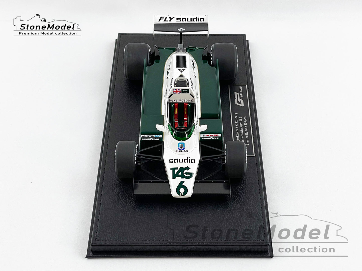 Williams F1 FW08 #6 Keke Rosberg Swiss GP 1982 World Champion 1:18 GP Replicas