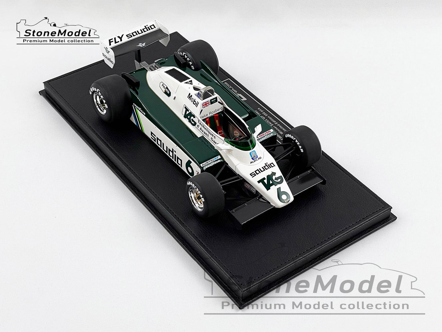 Williams F1 FW08 #6 Keke Rosberg Swiss GP 1982 World Champion 1:18 GP Replicas