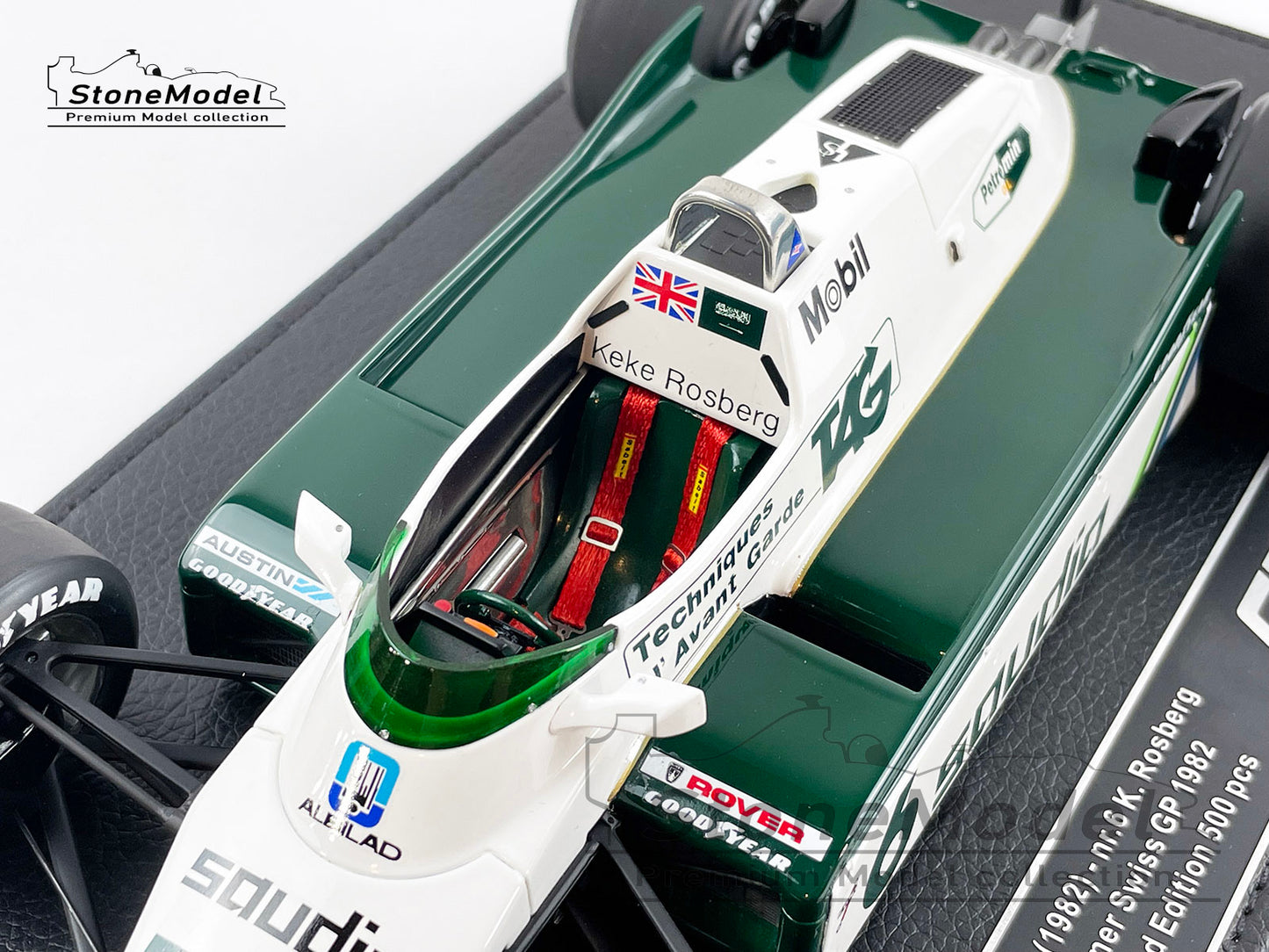 Williams F1 FW08 #6 Keke Rosberg Swiss GP 1982 World Champion 1:18 GP Replicas