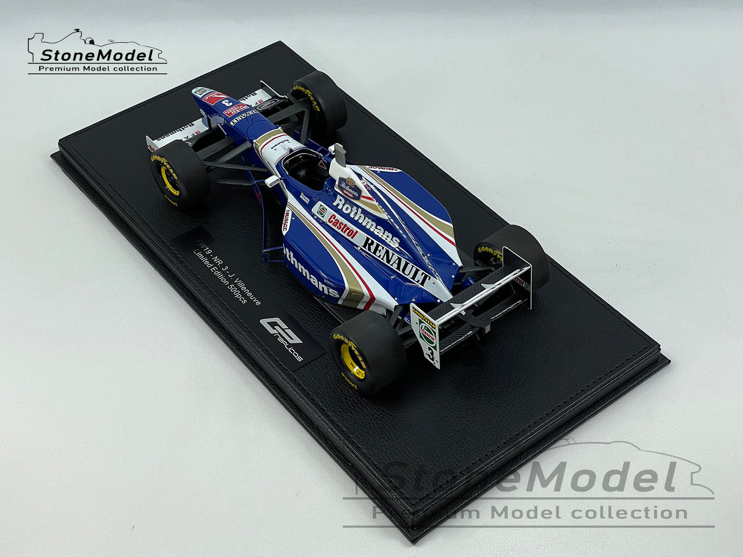 Williams F1 FW19 Jacques Villeneuve 1997 World Champion 1:18 GP REPLICAS + Decal