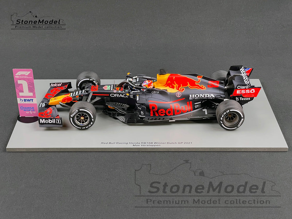 Ckmodel Rb16b 2021 Spark 1:18 Red Bull F1 RB16B #33 Max Verstappen Dutch GP World Ch ...