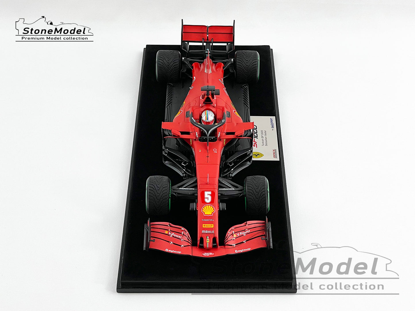 Ferrari F1 SF1000 #5 Sebastian Vettel Turkish 2020 Last Podium with Ferrari Looksmart 1:18