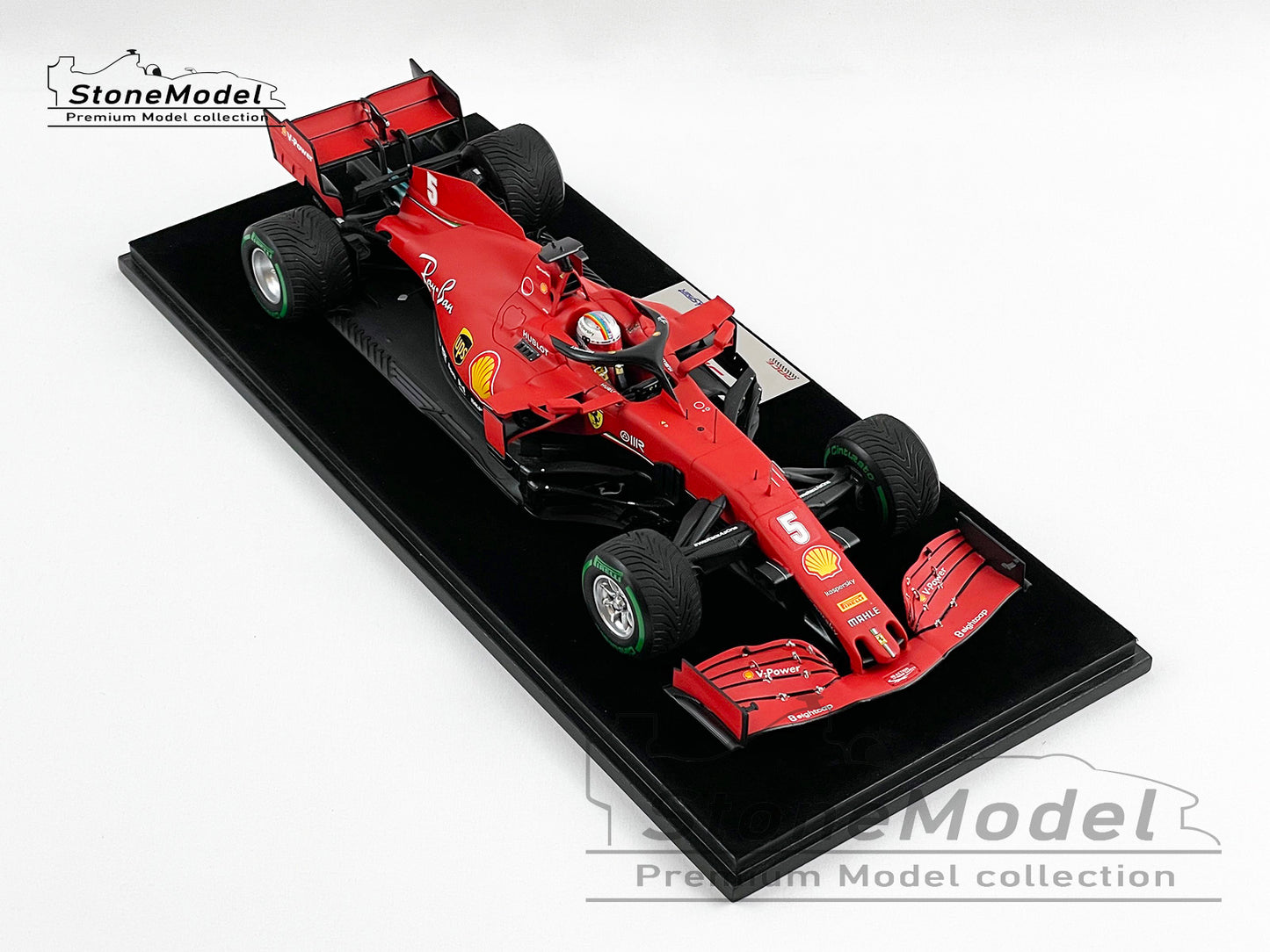 Ferrari F1 SF1000 #5 Sebastian Vettel Turkish 2020 Last Podium with Ferrari Looksmart 1:18