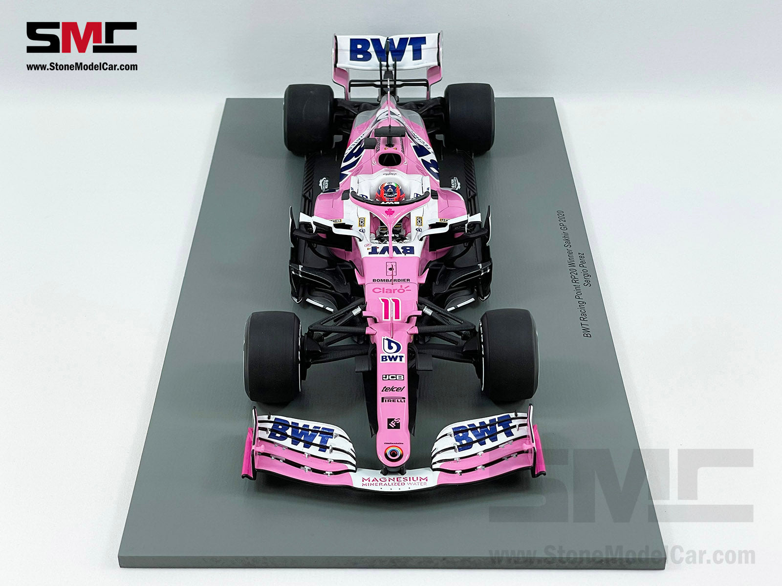BWT Racing Point RP20 # 11 Sergio Perez Sakhir GP 2020 1st Win of F1 1 ...