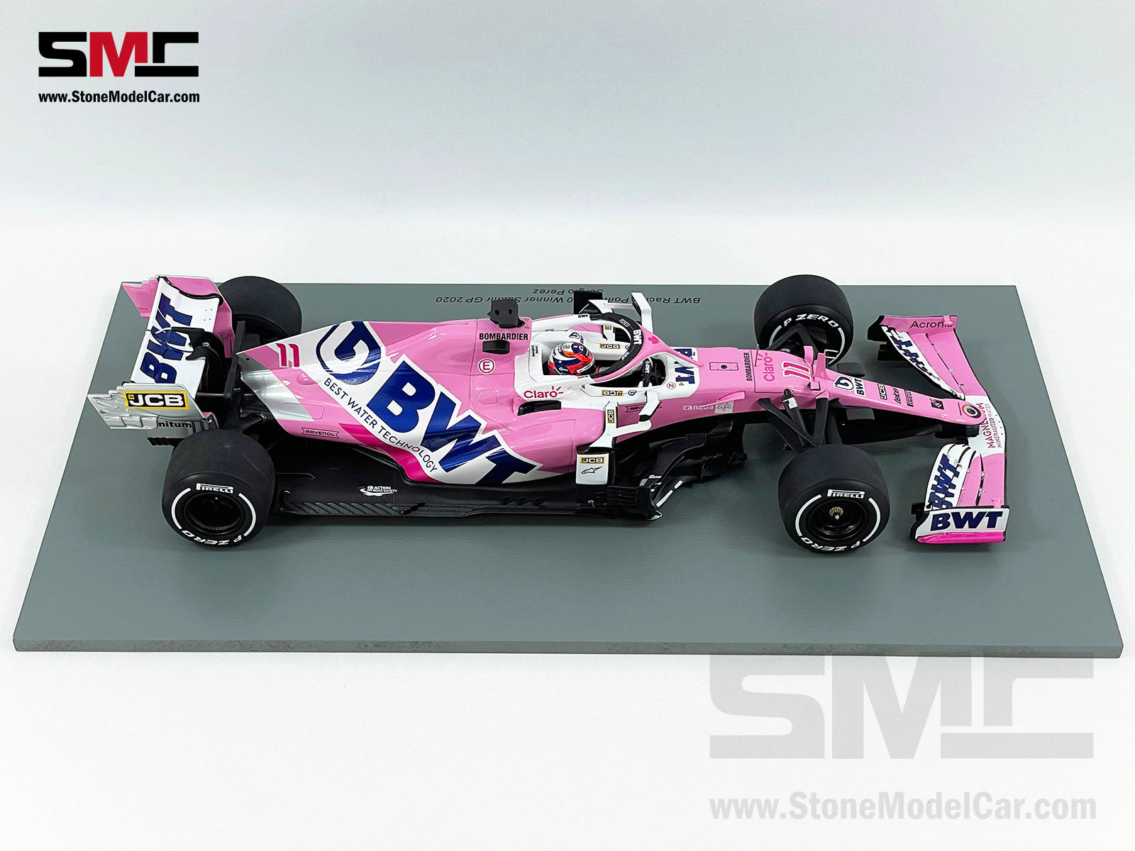 BWT Racing Point RP20 # 11 Sergio Perez Sakhir GP 2020 1st Win of F1 1 ...