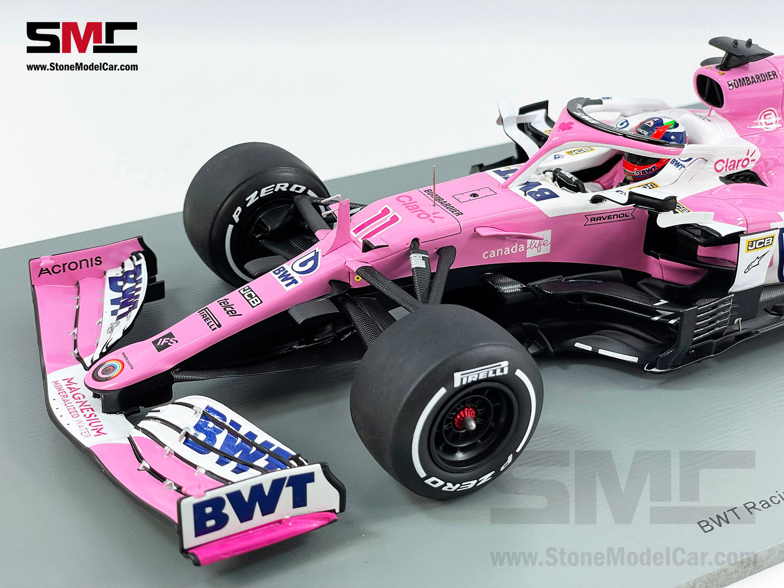 BWT Racing Point RP20 # 11 Sergio Perez Sakhir GP 2020 1st Win of F1 1 ...