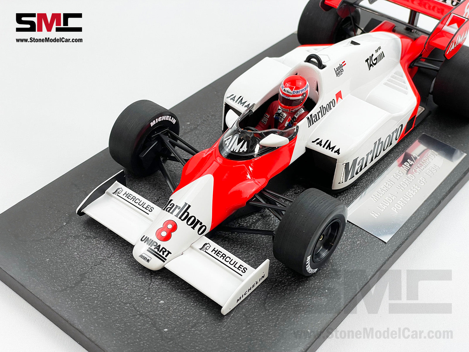 Mclaren F1 MP4/2 #8 Niki Lauda Portugal GP 1984 World Champion 1 