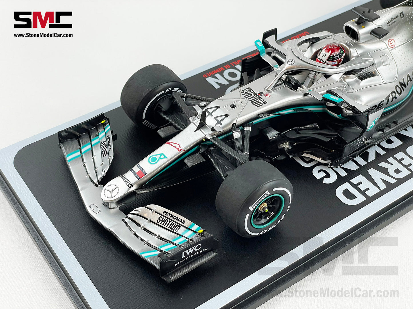 2019 6x World Champion Mercedes F1 W10 #44 Lewis Hamilton US GP 2nd 1:18 Spark