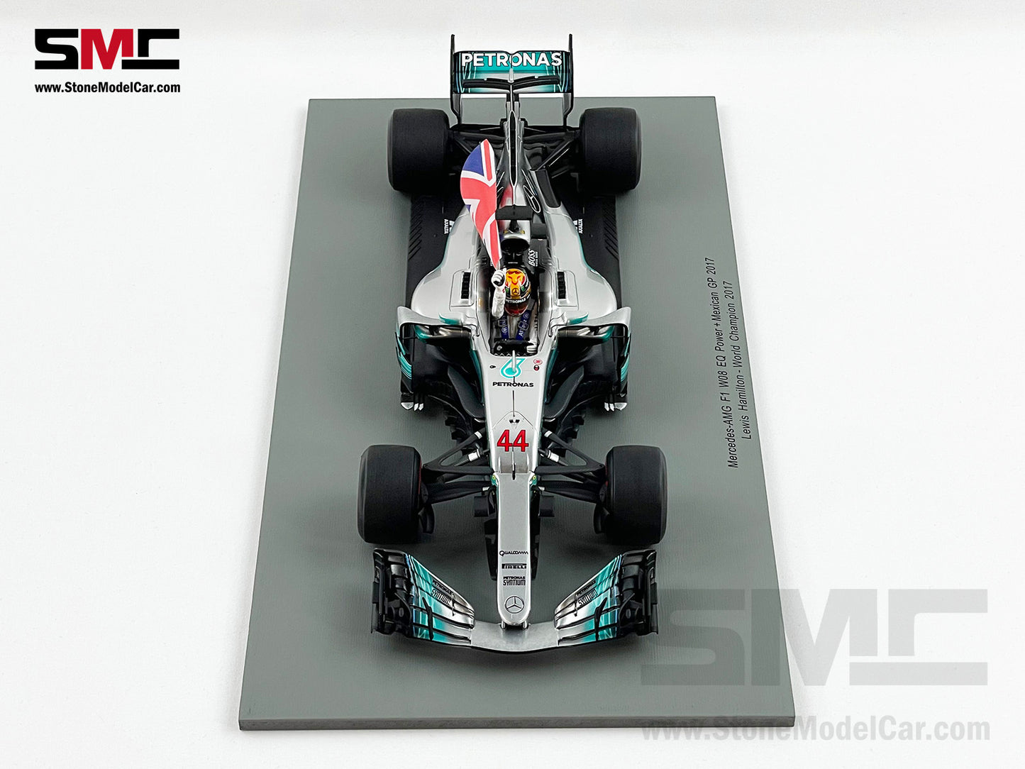 2017 4x World Champion Mercedes F1 W08 #44 Lewis Hamilton Mexico GP 1:18 Spark