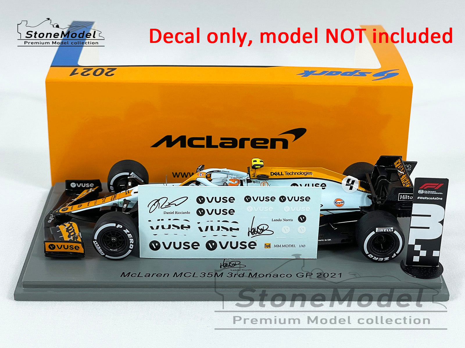 1/43 Minichamps McLaren F1 GTR Ring Gulf Racing #1. 530 154301. CS310 1/43 Minichamps McLaren F1 GTR Ring Gulf Racing #1. 530 154301. CS310