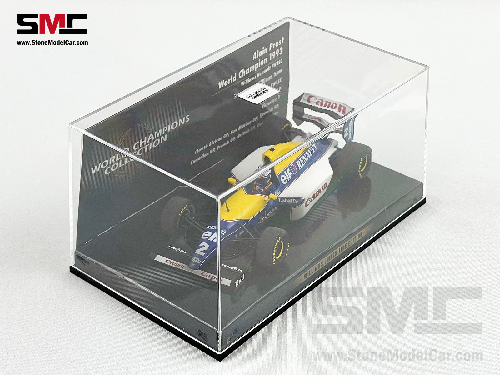 F1 Williams FW15C Prost champion 1993 1/43 IXO - Collection F1 Williams FW15C Prost champion 1993 1/43 IXO - Collection