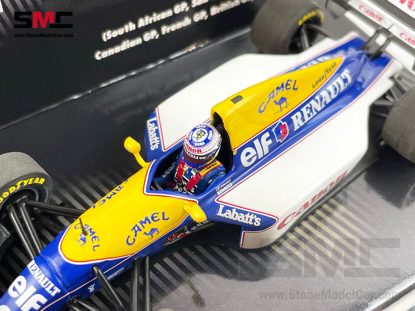 Williams F1 FW15C #2 Alain Prost 1993 World Champion 1:43 MINICHAMPS with CAMEL Decal