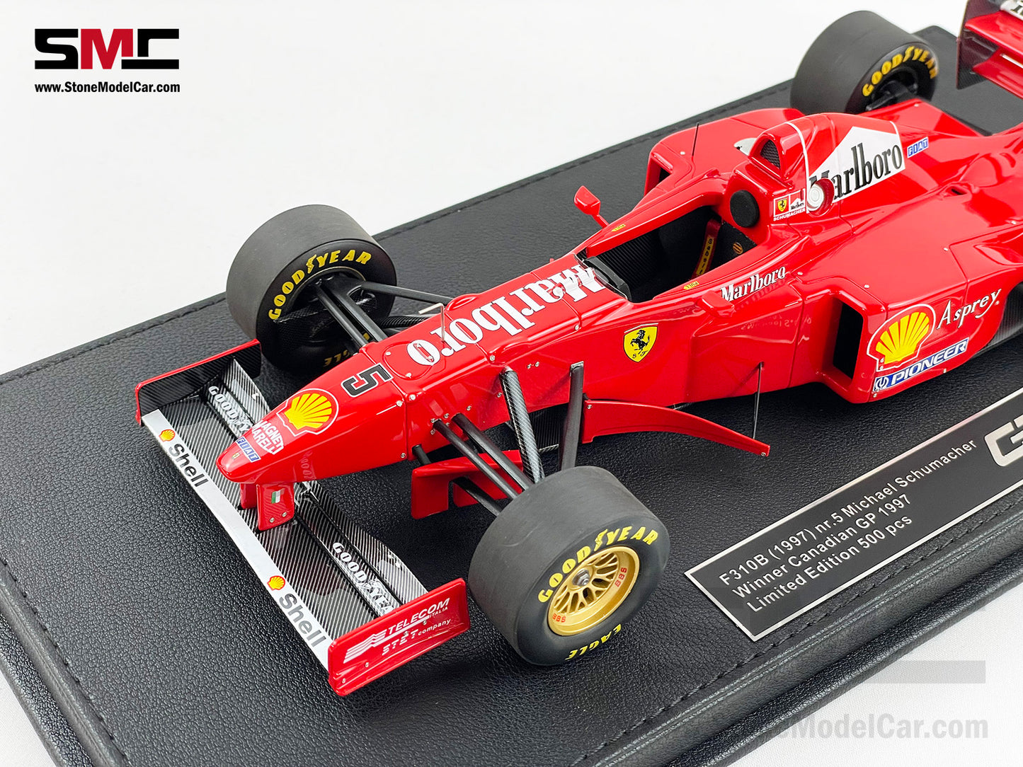 Ferrari F1 F310B Michael Schumacher Canada Winner 1997 1:18 GP REPLICAS with Decal