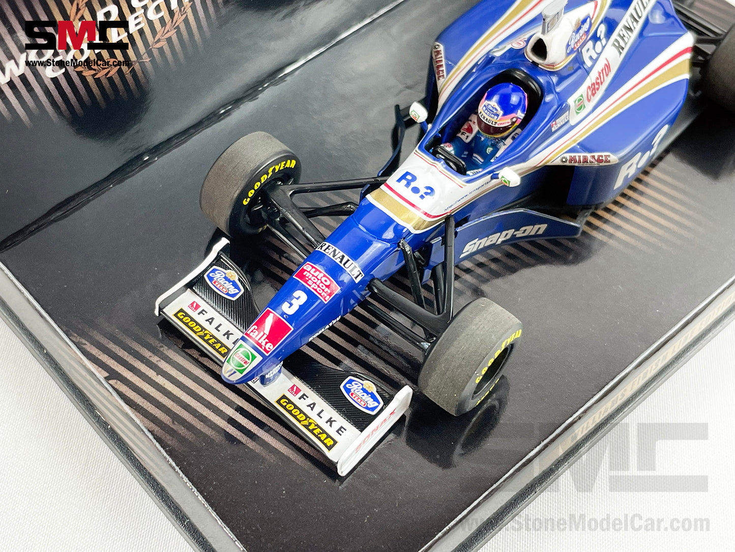 Williams F1 FW19 #3 Jacques Villeneuve 1997 World Champion 1:43 MINICHAMPS