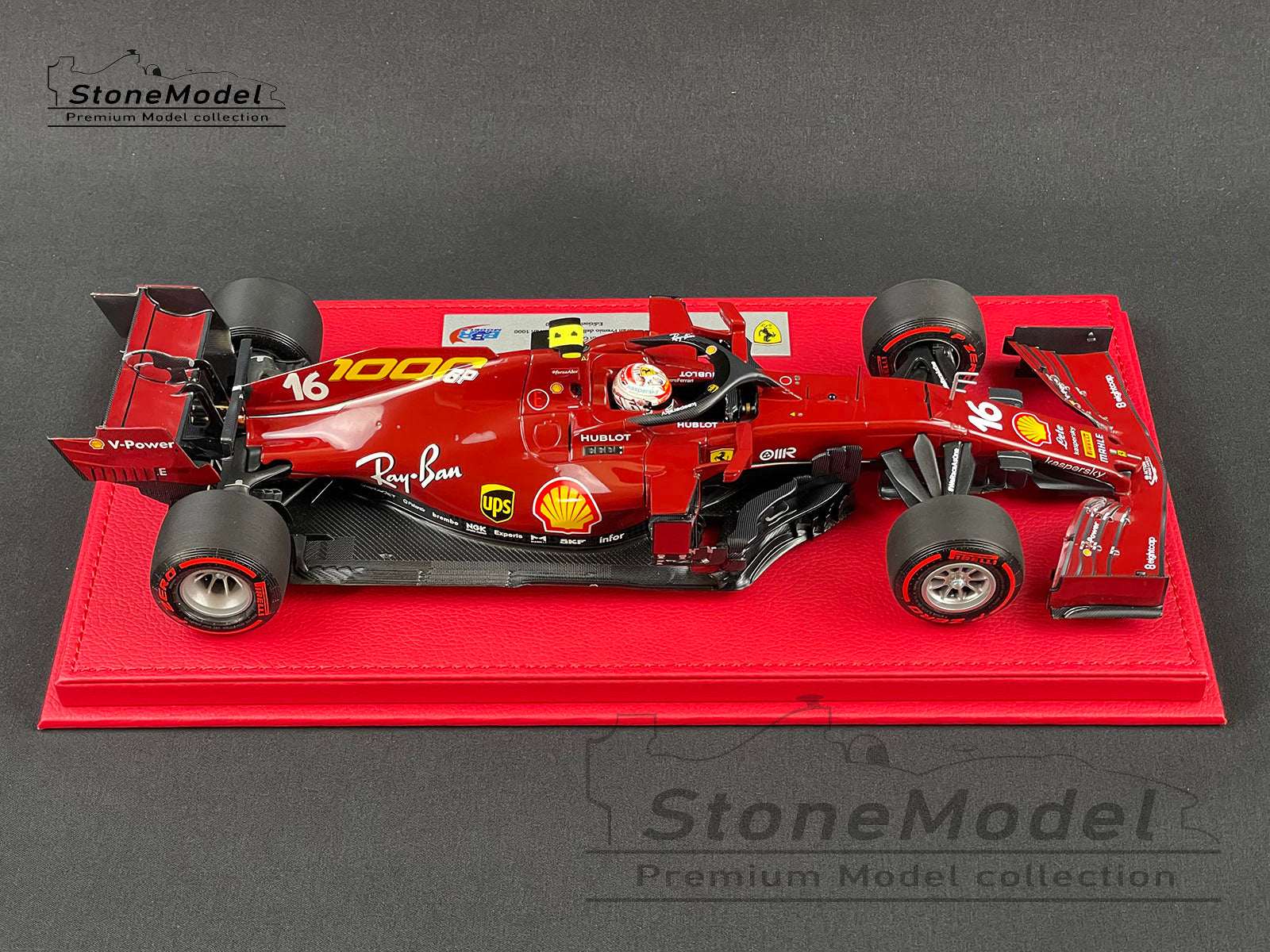 Premium 1:43 2022 F1 Ferrari Charles Leclerc Collector's Piece