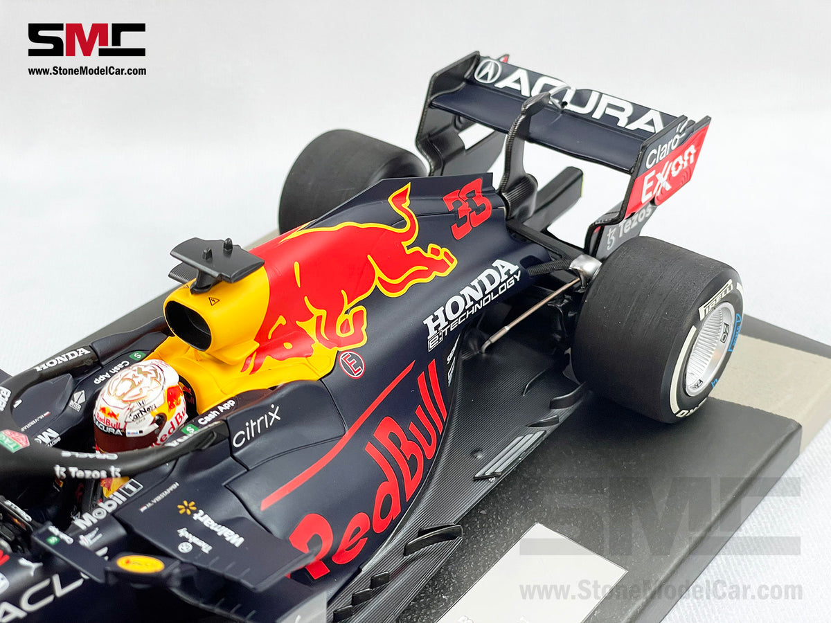 2021 Rb16b 2021 F1 World Champion #33 Max Verstappen Red Bull RB16B US GP Acura 1 ...
