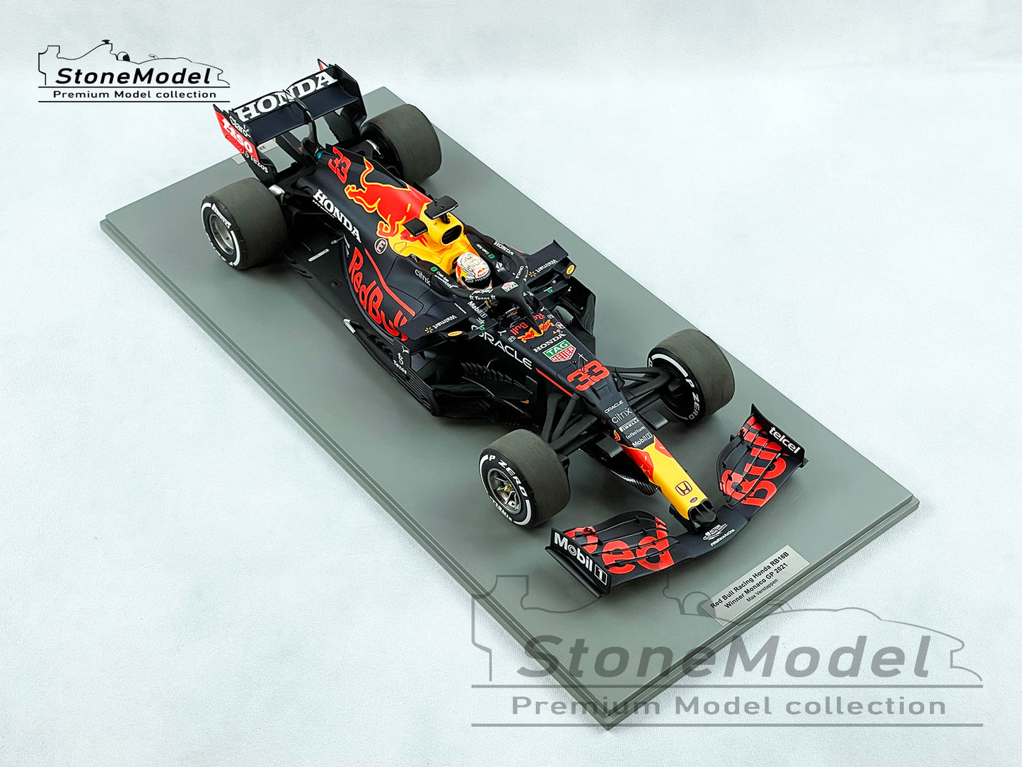 Spark 1:12 F1 Red Bull RB16B #33 Max Verstappen Monaco GP 2021 World Champion