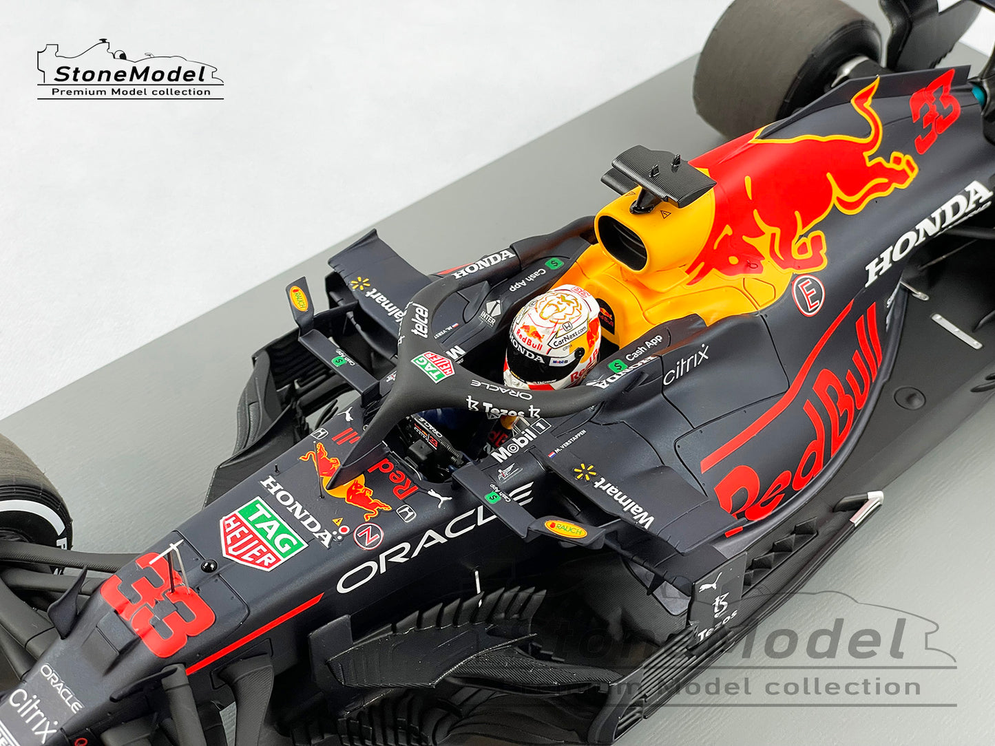 Spark 1:12 F1 Red Bull RB16B #33 Max Verstappen Monaco GP 2021 World Champion