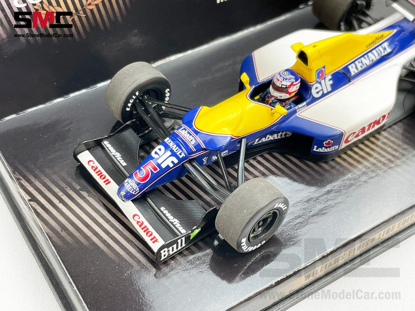 Williams Renault F1 FW14B #5 Nigel Mansell 1992 World Champion 1:43 MINICHAMPS