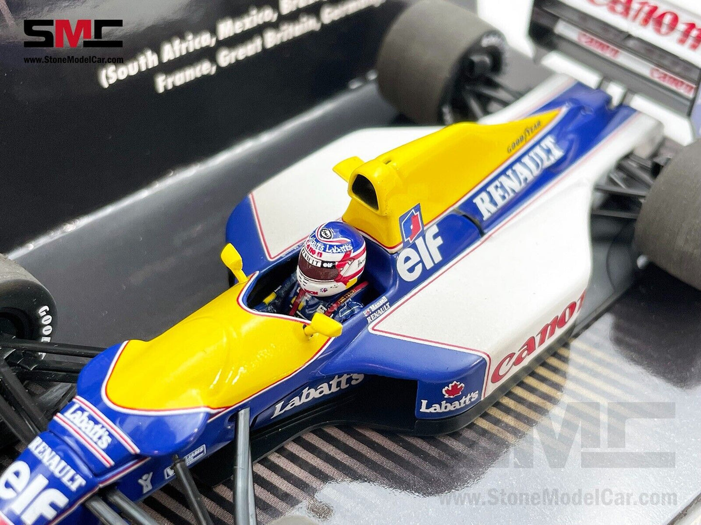 Williams Renault F1 FW14B #5 Nigel Mansell 1992 World Champion 1:43 MINICHAMPS